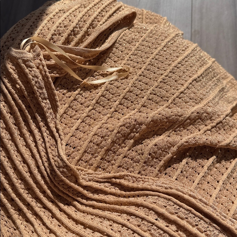 Ronny Kobo metallic knit maxi dress - Picture 6 of 6